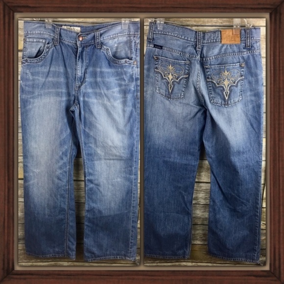 Marc Ecko Other - Mark Ecko Bootcut Light Wash Blue Jeans Size 36